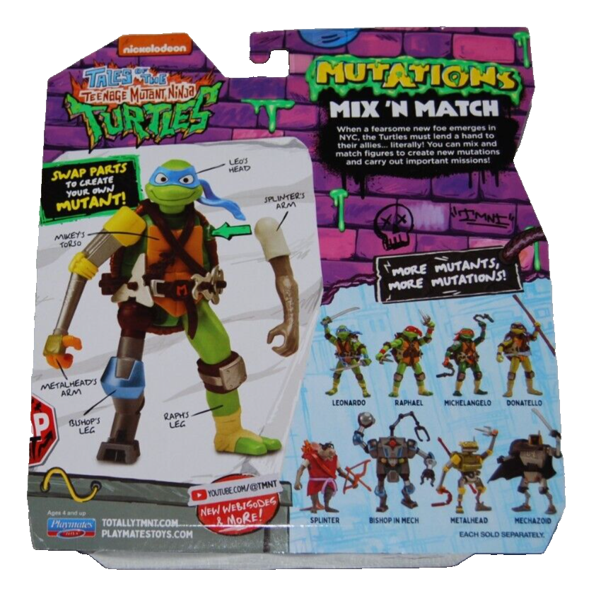 SHAMON BROWN signed TEENAGE MUTANT NINJA TURTLES Michelangelo figure JSAAX11348