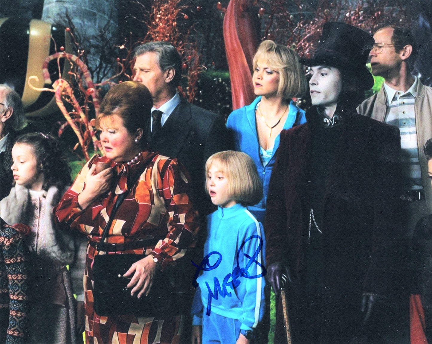 Missi Pyle signed 8x10 Photo w/COA Charlie and the Chocolate Factory Movie