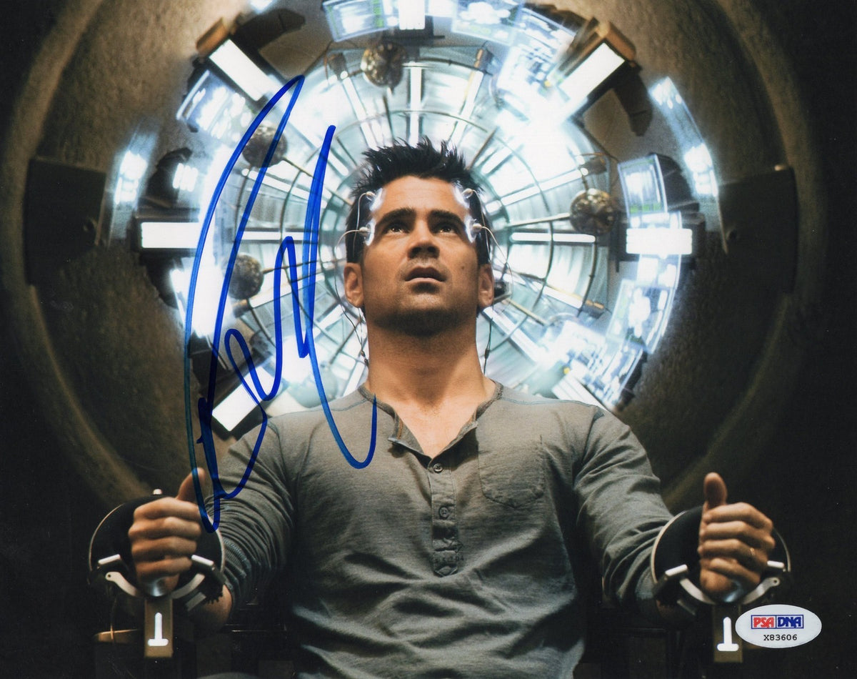 Colin Farrell Total Recall Signed 8x10 Photo w/PSA DNA X83606