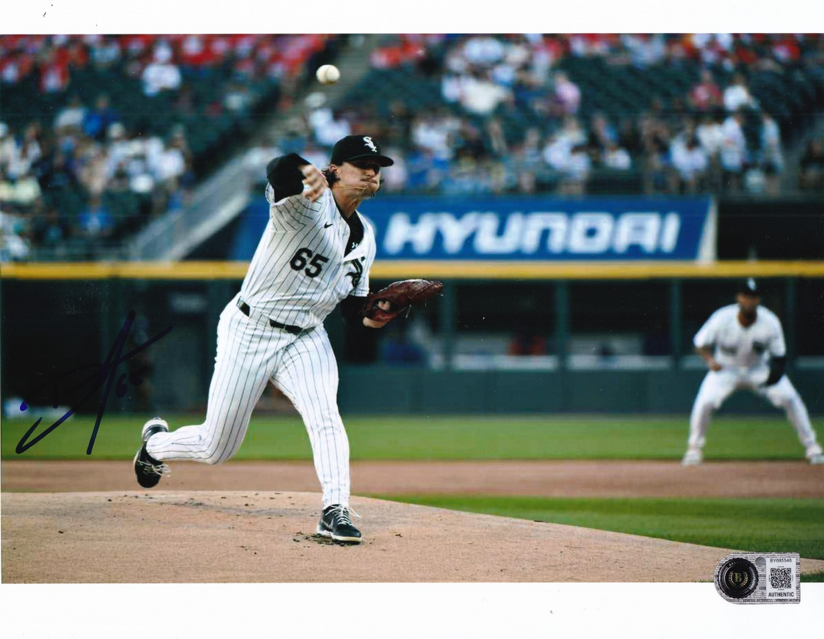 DAVIS MARTIN signed (CHICAGO WHITE SOX) baseball 8X10 photo BECKETT BY085548