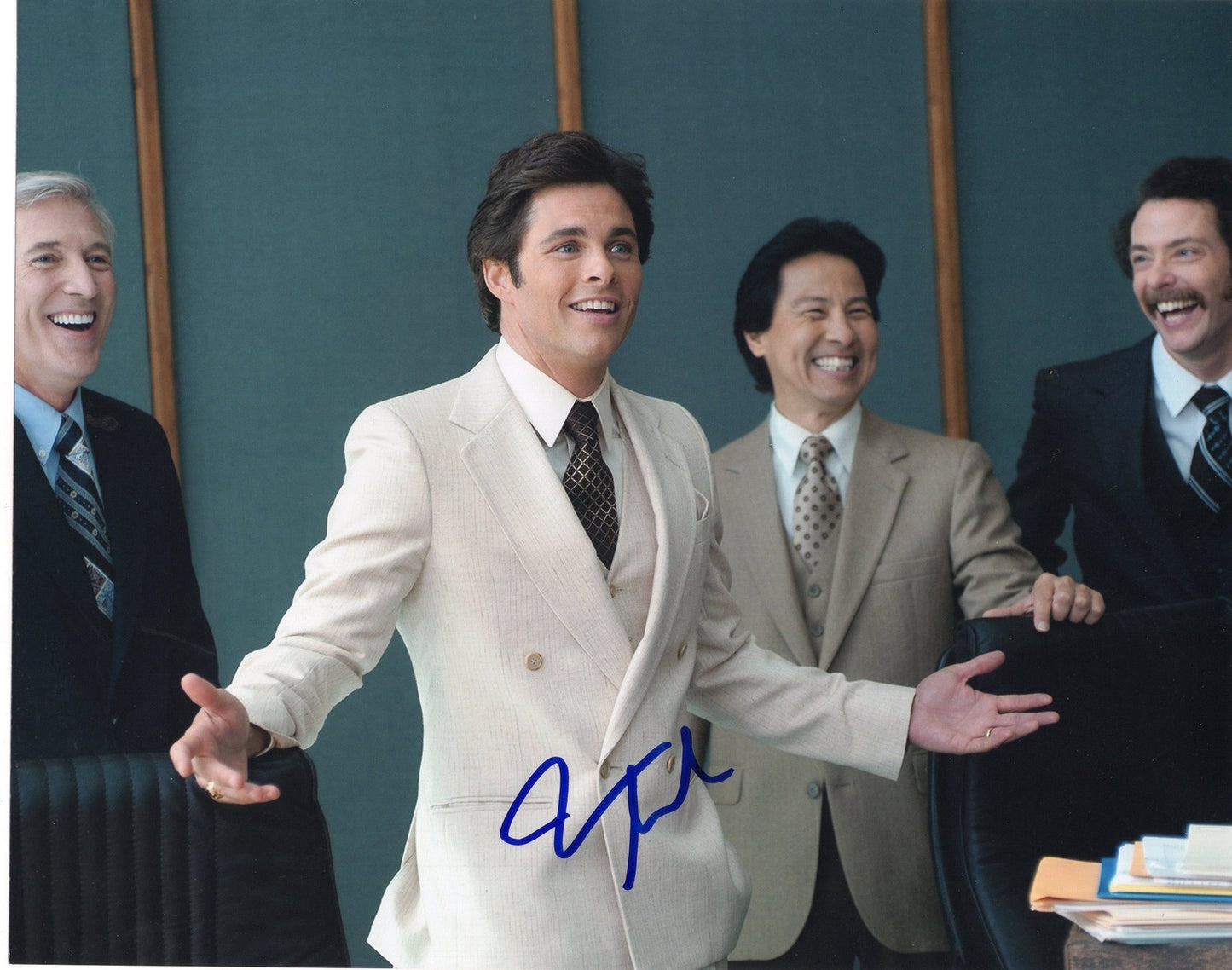 James Marsden Anchorman 2 The Legend Continues Signed 8x10 Photo w/COA #1