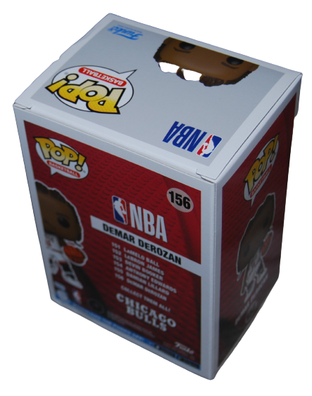 DEMAR DEROZAN signed (CHICAGO BULLS) Basketball #156 Funko Pop PSA/DNA AN13802