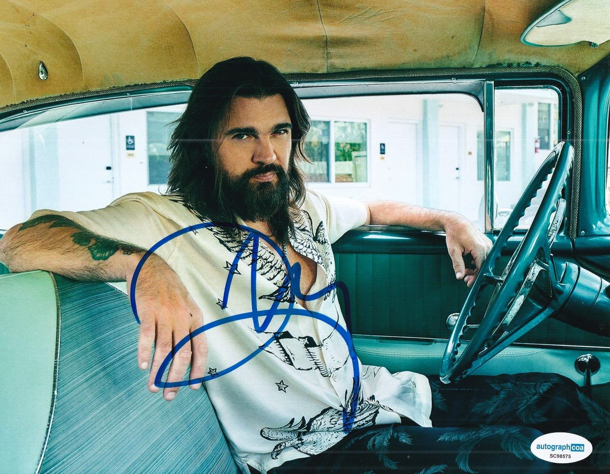 JUANES signed (PETALO DE SAL) COLUMBIAN music Singer 8X10 photo ACOA SC98575