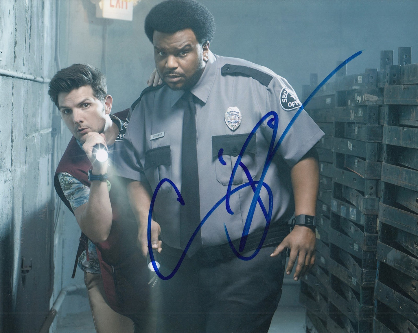 CRAIG ROBINSON signed (GHOSTED) TV SHOW 8x10 photo *LEROY WRIGHT* W/COA #2