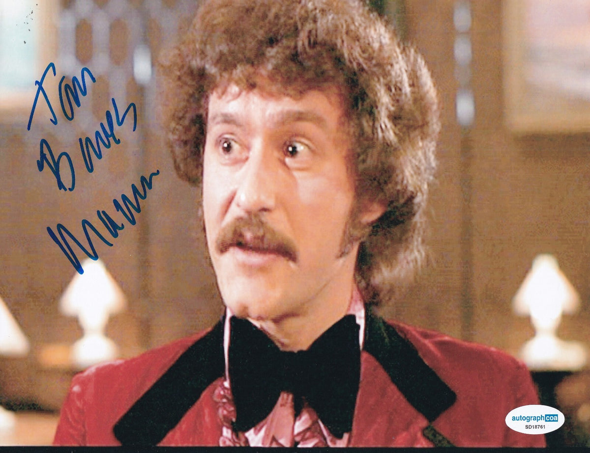 TOM *BONES* MALONE signed (BLUES BROTHERS) Movie 8x10 photo ACOA SD18761