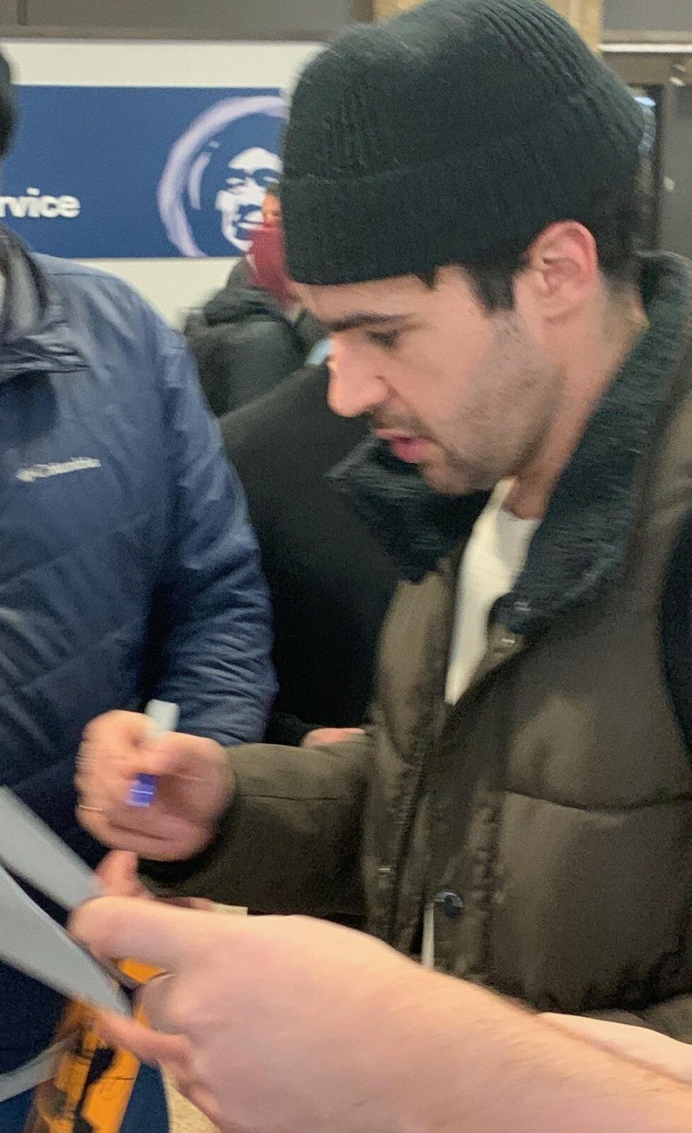 CHRISTOPHER ABBOTT signed (CATCH 22) 8X10 photo PROOF *Yossarian* W/COA #3