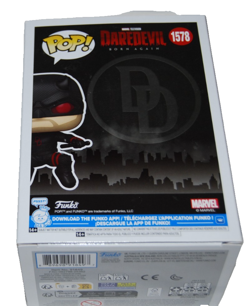 CHARLIE COX signed (DAREDEVIL) Marvel Funko Pop #1578 BECKETT BY085871