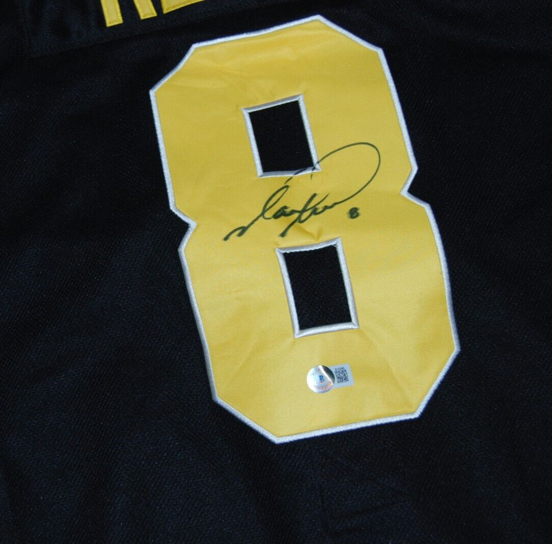 MARK RECCHI signed (PITTSBURGH PENGUINS) hockey jersey BECKETT BAS BL63999