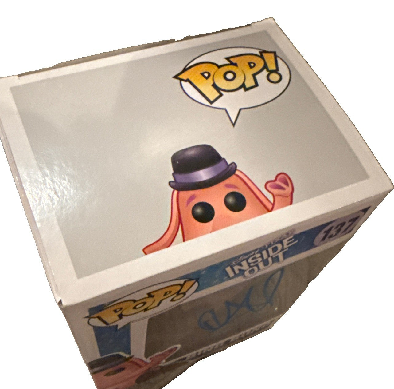 RICHARD KIND signed (INSIDE OUT Bing Bong Disney Funko Pop #137 BECKETT BY085874