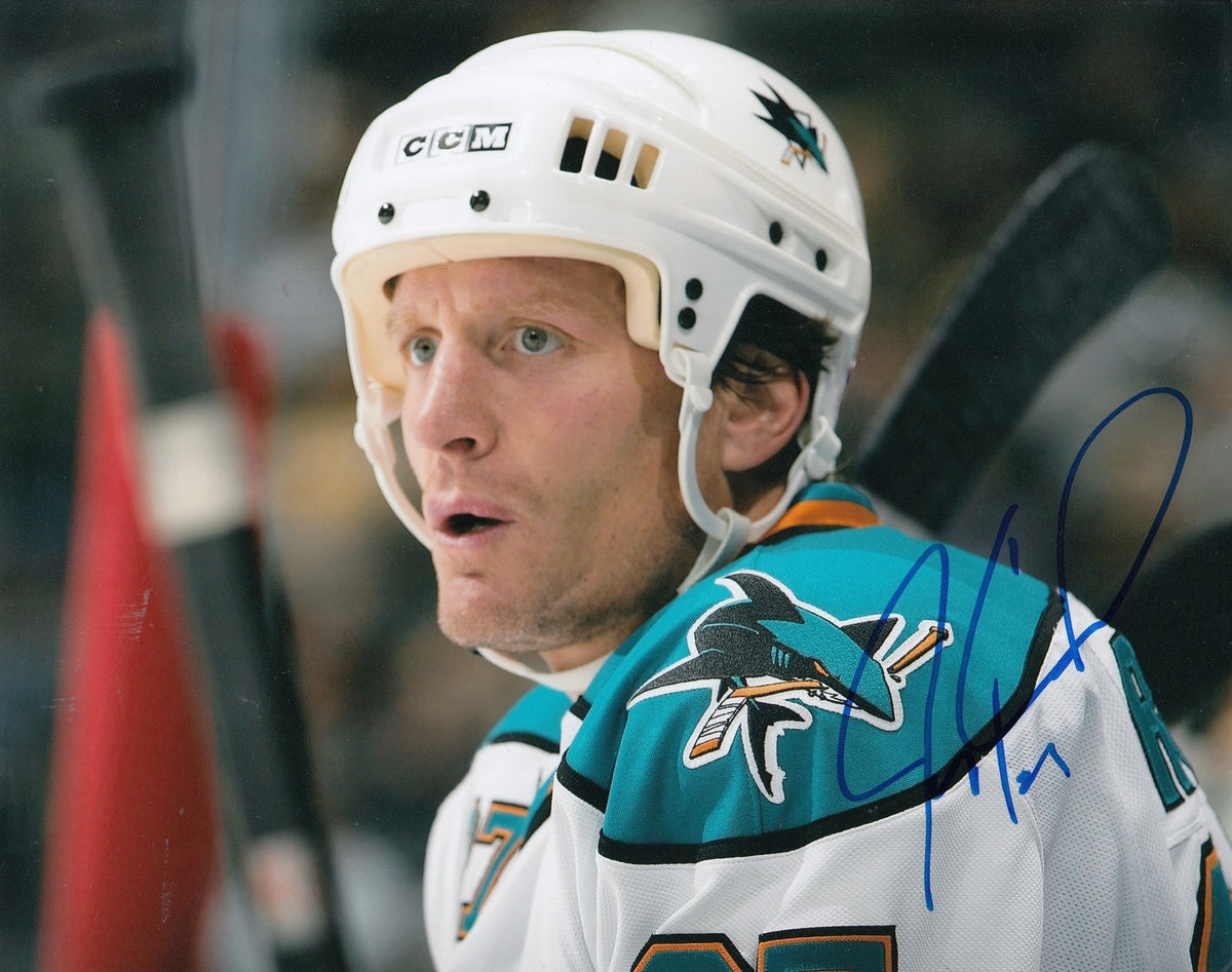 JEREMY ROENICK signed (SAN JOSE SHARKS) HOCKEY 8X10 photo W/COA
