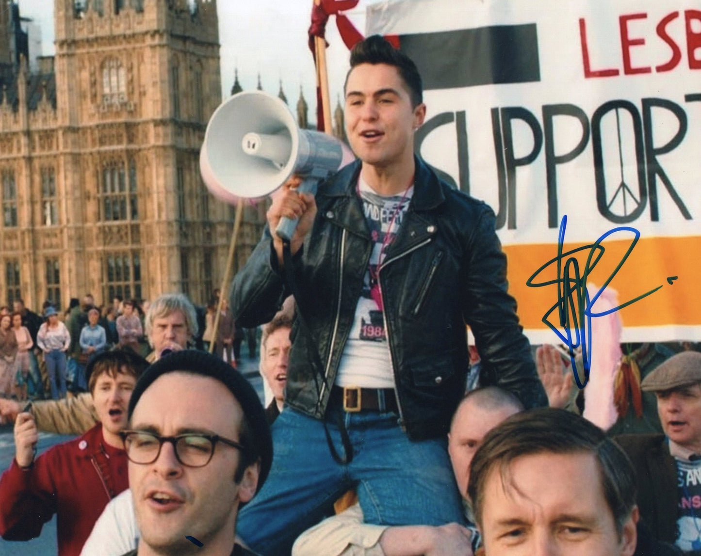 Ben Schnetzer signed Pride Movie Star 8x10 Photo w/COA Mark #1