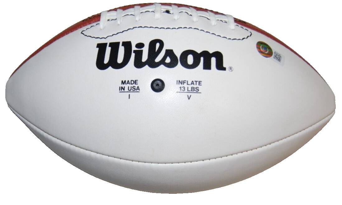 FRANCO HARRIS signed (PITTSBURGH STEELERS) Wilson NFL football BECKETT BL52195