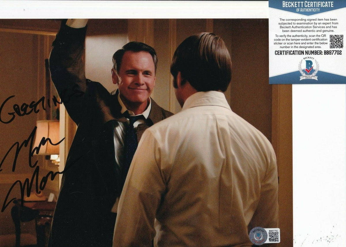 MARK MOSES signed (MAD MEN) Duck Phillips 8X10 photo BECKETT BAS BB97702