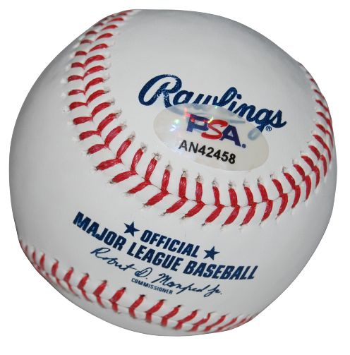 KEEGAN THOMPSON signed (CHICAGO CUBS) Major League baseball PSA/DNA AN42458