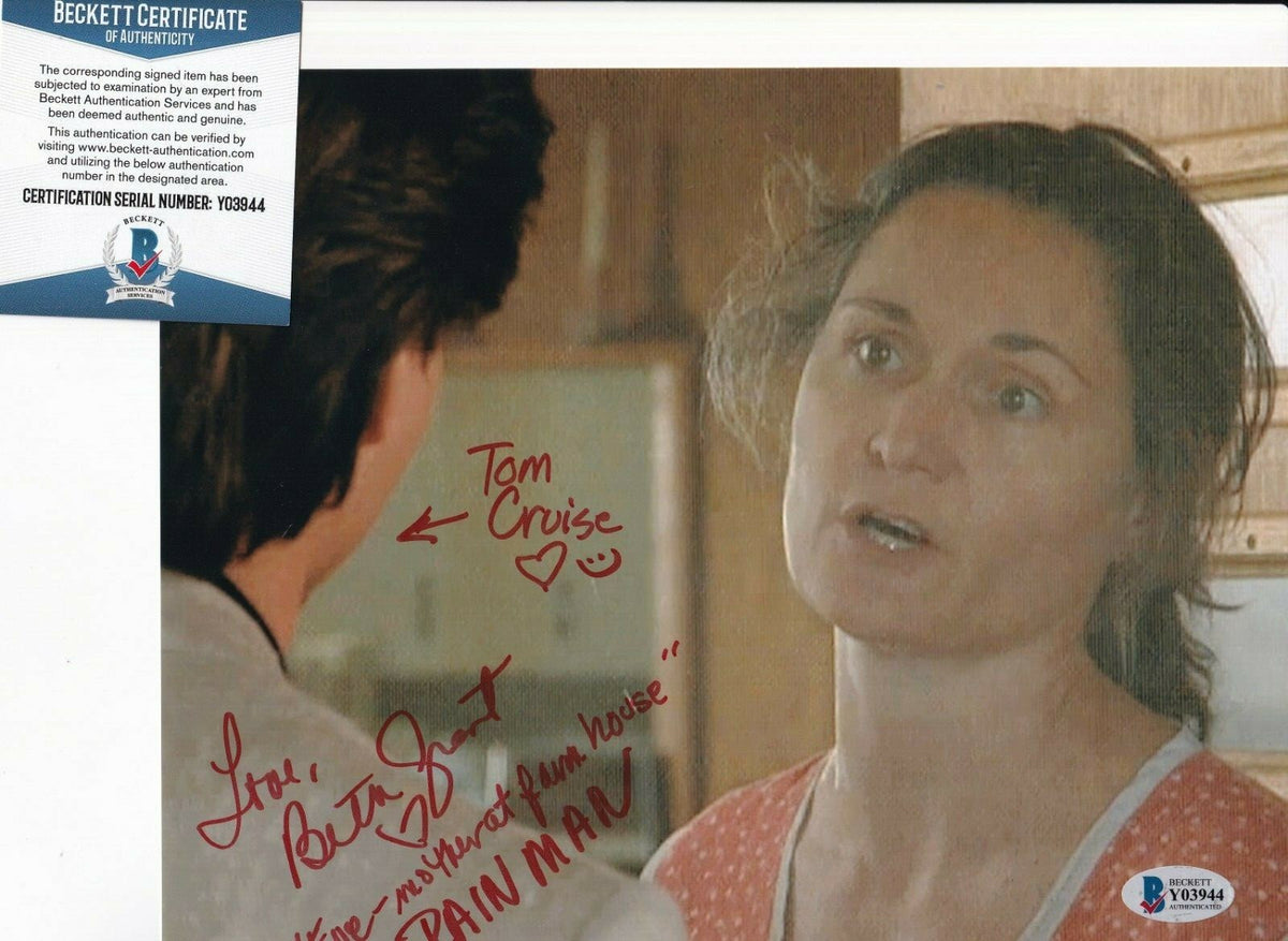 BETH GRANT signed (RAIN MAN) Eve autographed Movie 8X10 photo BECKETT BAS Y03944