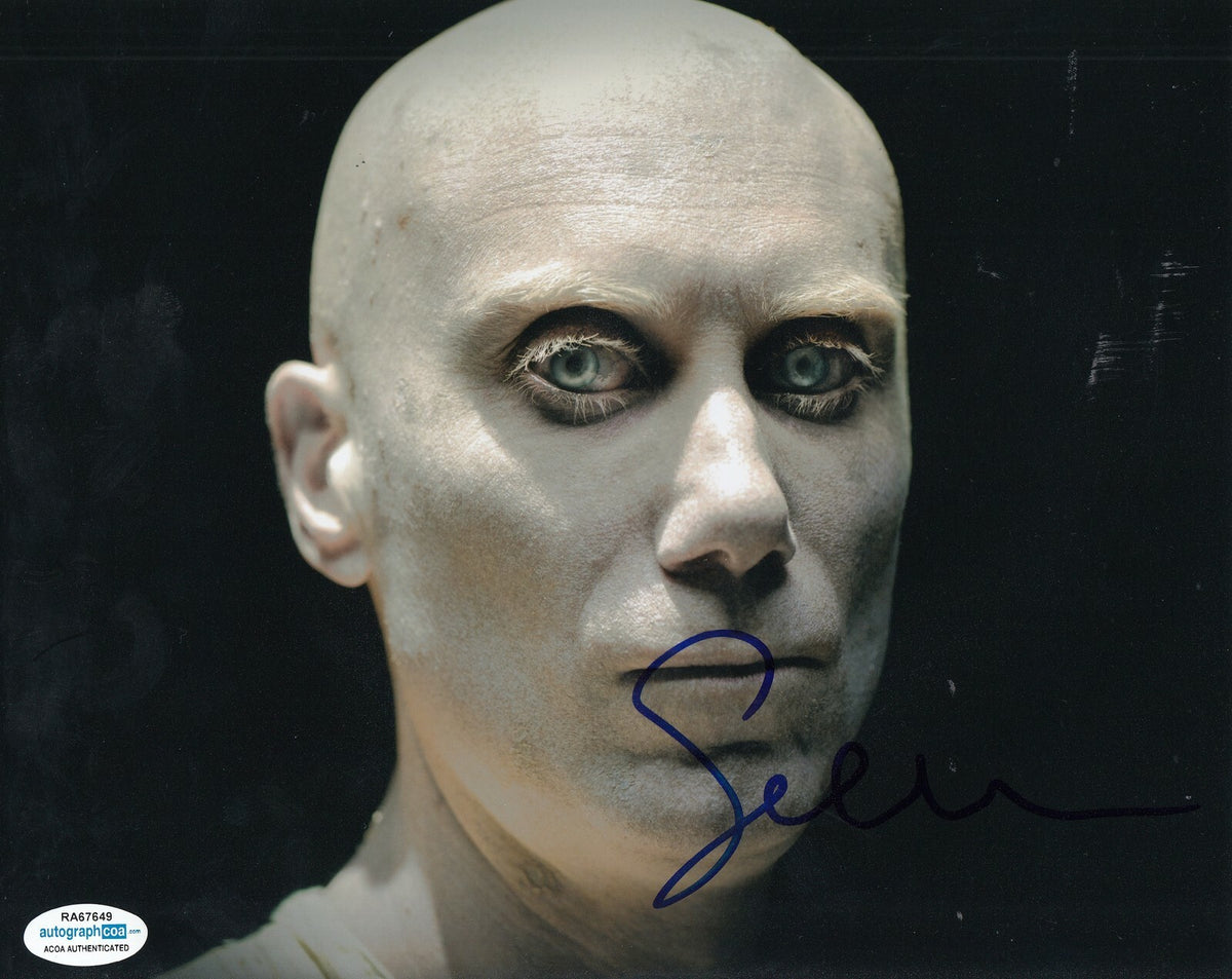 STEPHEN MERCHANT signed (LOGAN) *Caliban* 8X10 photo ACOA Authenticated #2