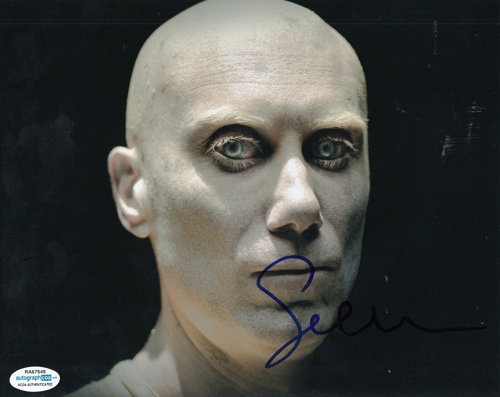STEPHEN MERCHANT signed (LOGAN) *Caliban* 8X10 photo ACOA Authenticated #2