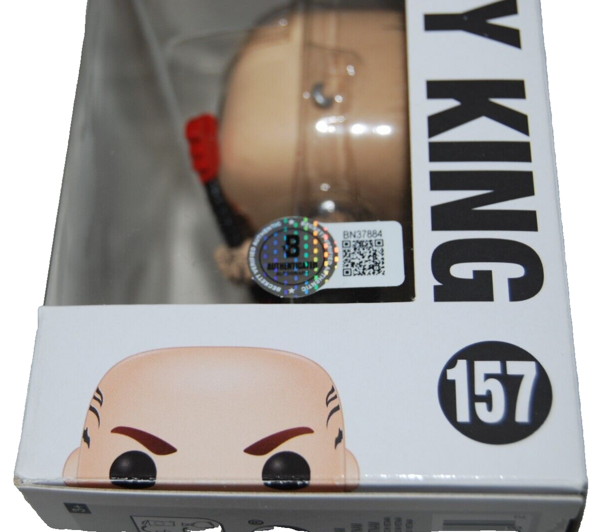 KERRY KING signed (SLAYER) #157 POP ROCKS Funko Pop BECKETT BAS BN37884