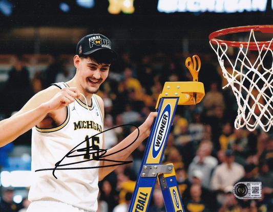 ADAY MARA signed (MICHIGAN WOLVERINES) basketball 8x10 PHOTO BECKETT BY085742