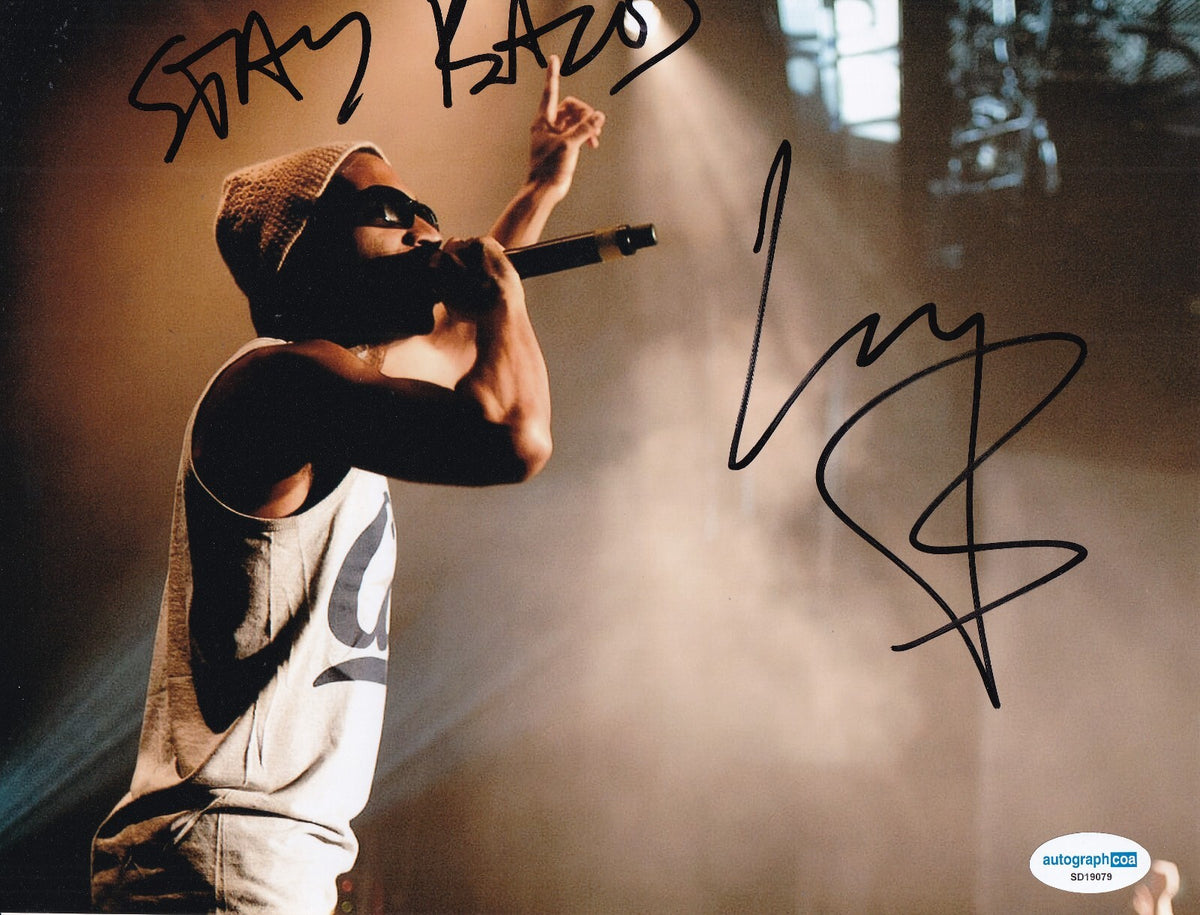 LIL B signed (B.O.R BIRTH OF RAP) Rap Singer BASEDGOD 8x10 photo ACOA SD19079