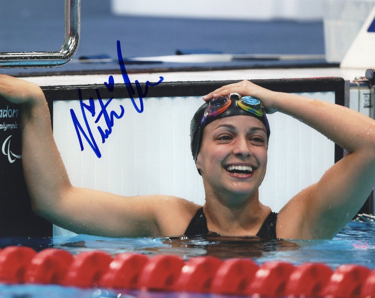 Victoria Arlen signed 8x10 Photo w/COA USA Paralympic Gold Medal Winner USA #3