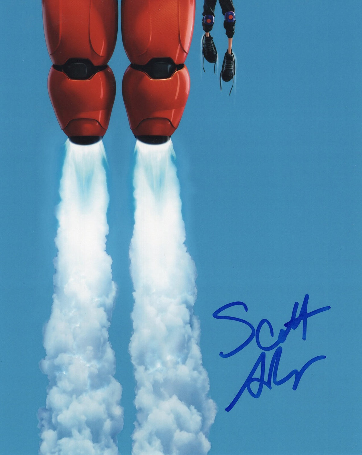 Scott Adsit signed Big Hero Six 6 Baymax 8x10 Photo w/COA