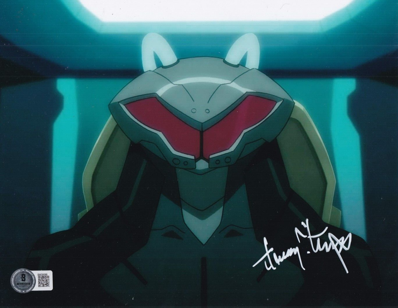 HARRY LENNIX signed (JUSTICE LEAGUE) Black Manta 8X10 photo BECKETT BM39088