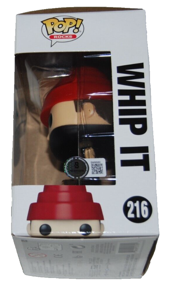 GERALD CASALE signed (DEVO) Pop Rocks WHIP IT #216 Funko Pop BECKETT BM98980