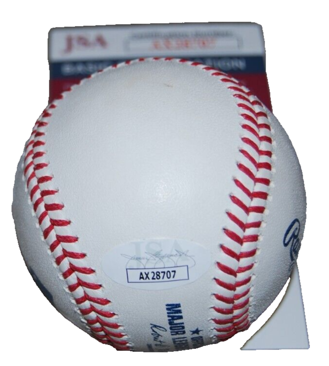NESTOR CORTES signed (NEW YORK YANKEES) Major League OML baseball JSA AX28707