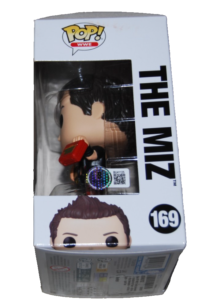 MICHAEL MIZANIN signed THE MIZ Money in the Bank Funko pop #169 BECKETT BU41125