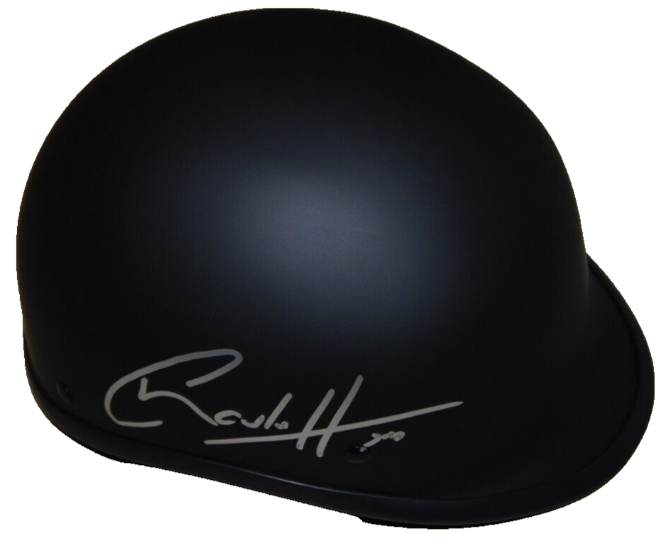 CHARLIE HUNNAM signed (SONS OF ANARCHY) Biker helmet SOA Jax BECKETT BAS BR63093