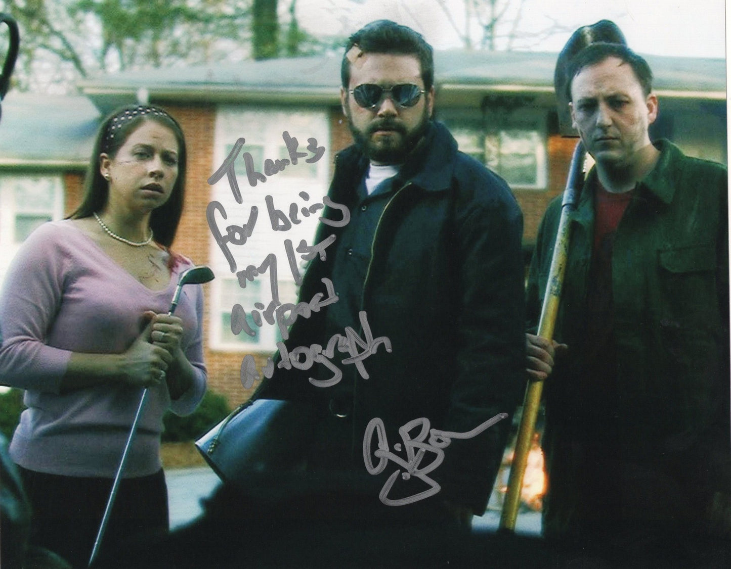 AJ Bowen Signed The Sacrament Movie 8x10 Photo w/COA Sam Turner #4