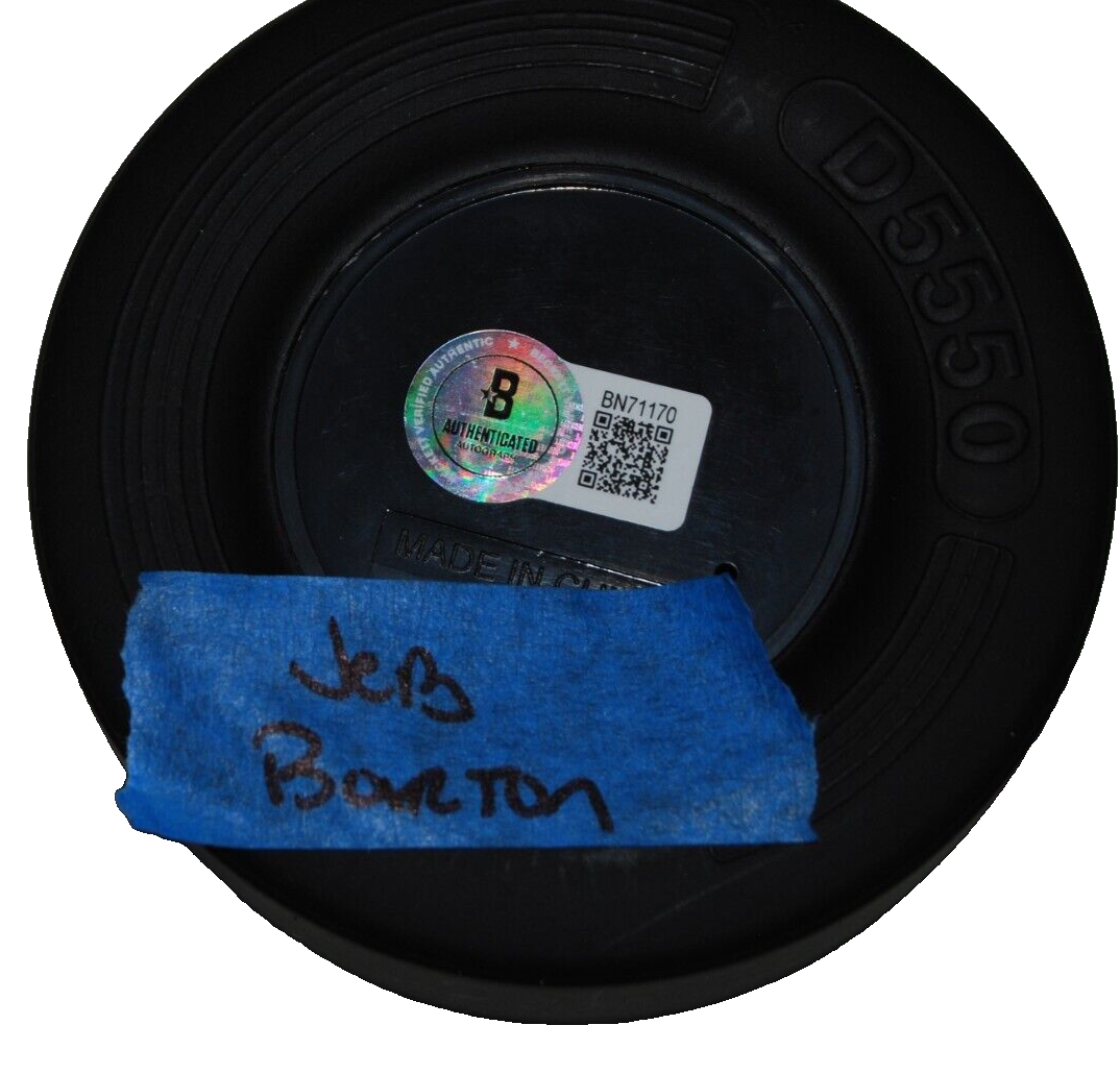 JEB BURTON signed (NASCAR) Mini good year racing tire BECKETT BAS BN71170