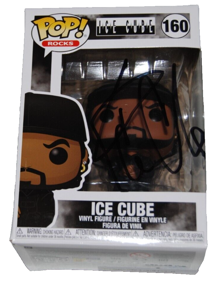 ICE CUBE signed POP Rocks (NWA) O'Shea Jackson #216 Funko Pop BECKETT BM39118