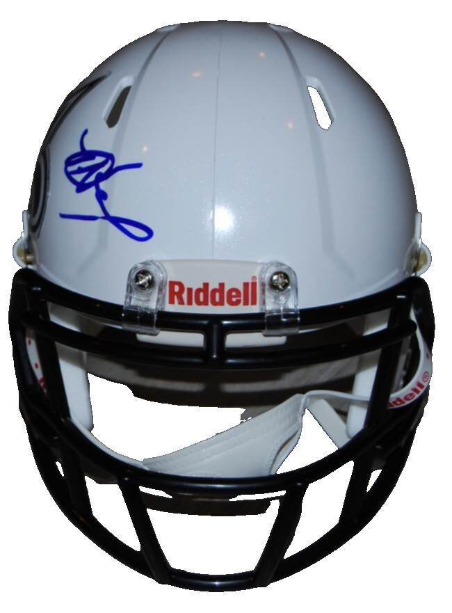 DEVIN NEAL signed (NEW ORLEANS SAINTS) mini football helmet BECKETT BAS BR63132
