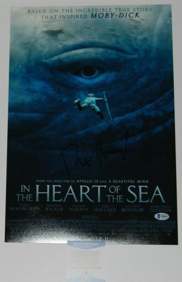 RON HOWARD signed (IN THE HEART OF THE SEA) autograph 12X18 Movie photo BECKETT 
