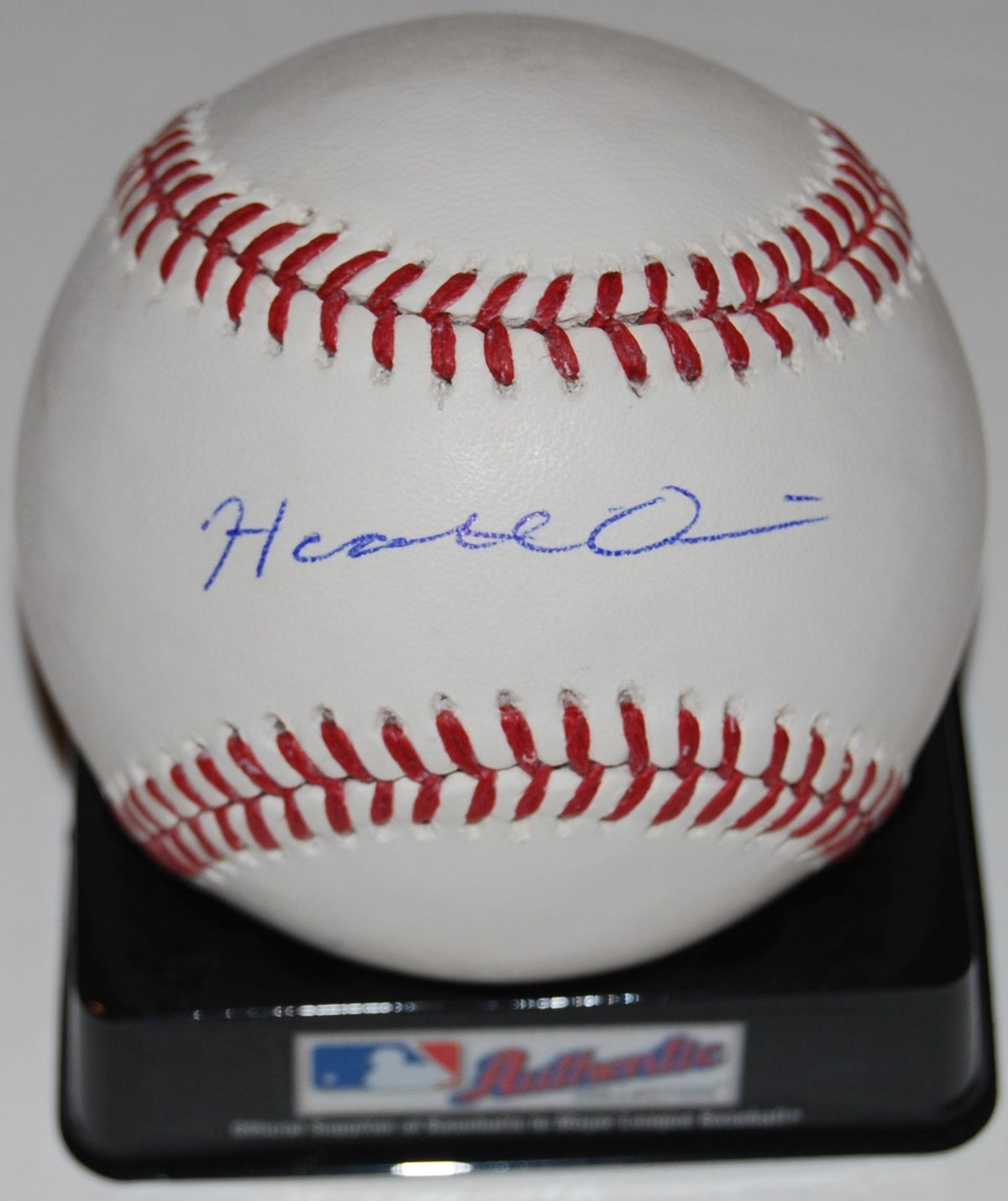 HEATH QUINN signed OML Major League baseball (SAN FRANCISCO GIANTS) W/COA