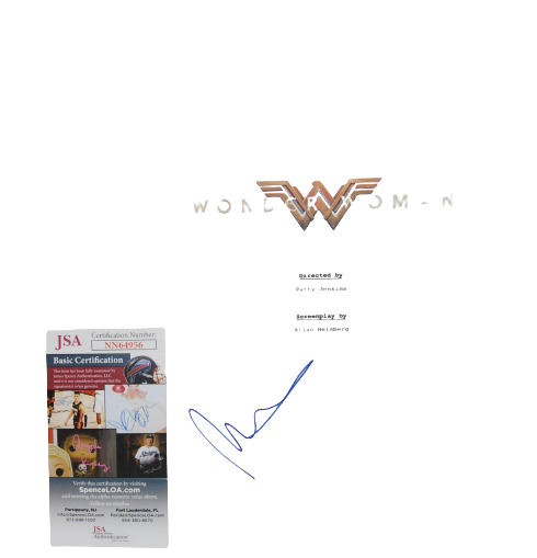 PATTY JENKINS signed (WONDER WOMAN) 8X12 Script Cover autographed JSA NN64956