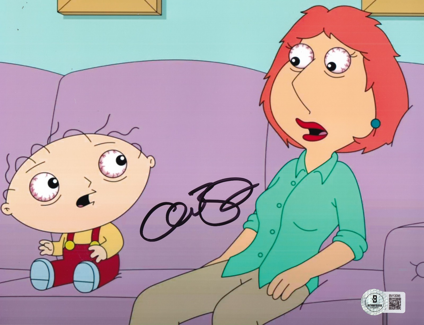 ALEX BORSTEIN signed (FAMILY GUY) Lois Griffin 8X10 photo BECKETT BAS BV13096