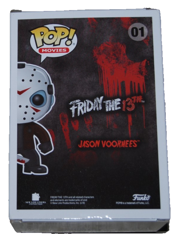 KANE HODDER signed (FRIDAY THE 13TH) Jason Voorhees 01 Funko Pop BECKETT BU41098