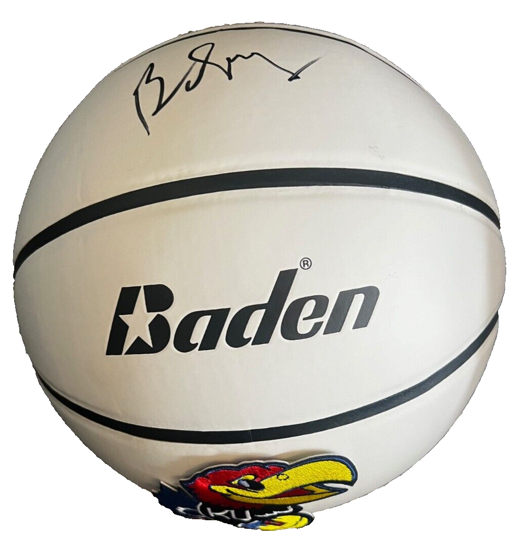 BILL SELF signed (KANSAS JAYHAWKS) F/S LOGO basketball PSA/DNA AN61737