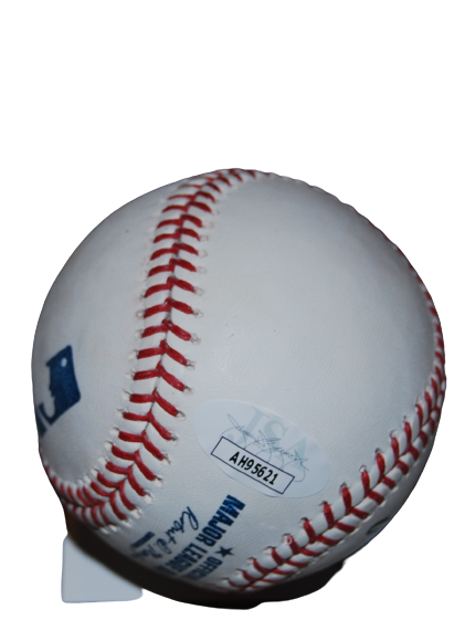 VICTOR ROBLES signed (WASHINGTON NATIONALS) OML baseball JSA Authentic AH95621