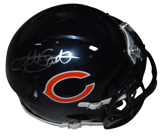WILLIE GAULT signed (CHICAGO BEARS) mini football helmet BECKETT BAS BG93570