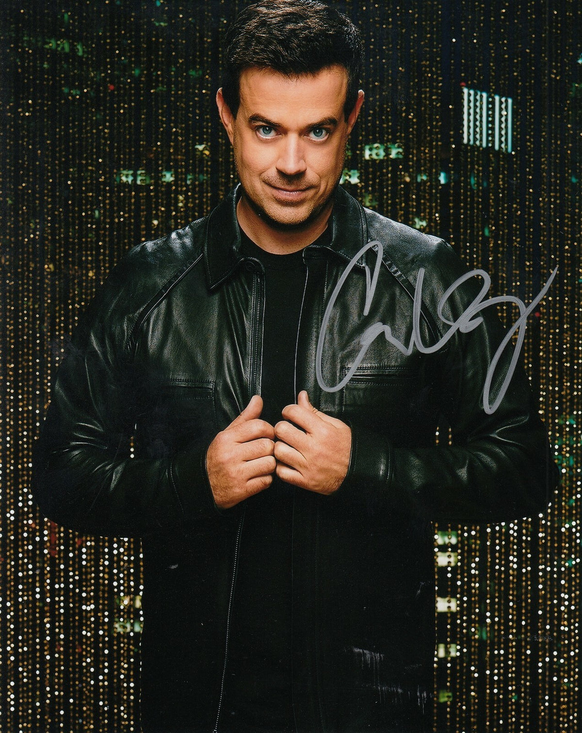 CARSON DALY signed (THE VOICE) Television Host autographed 8X10 photo W/COA #2
