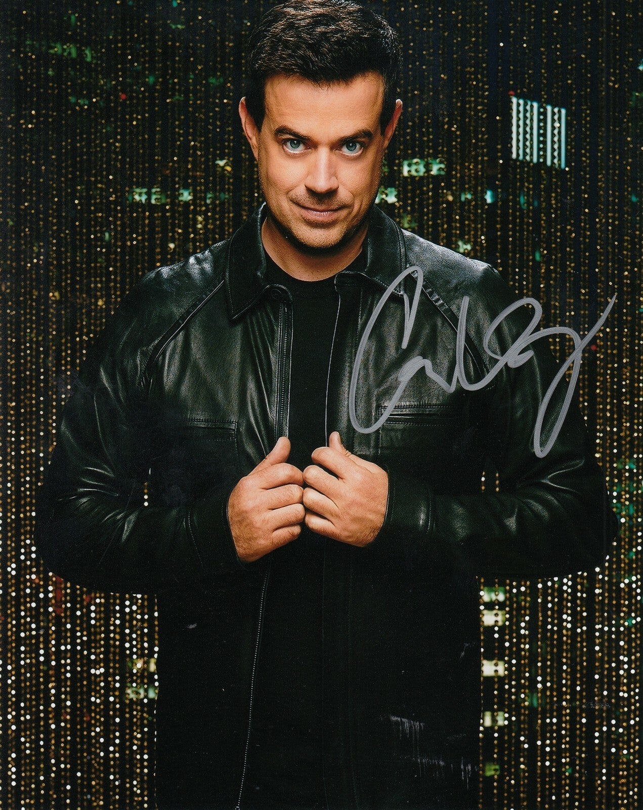 CARSON DALY signed (THE VOICE) Television Host autographed 8X10 photo W/COA #2