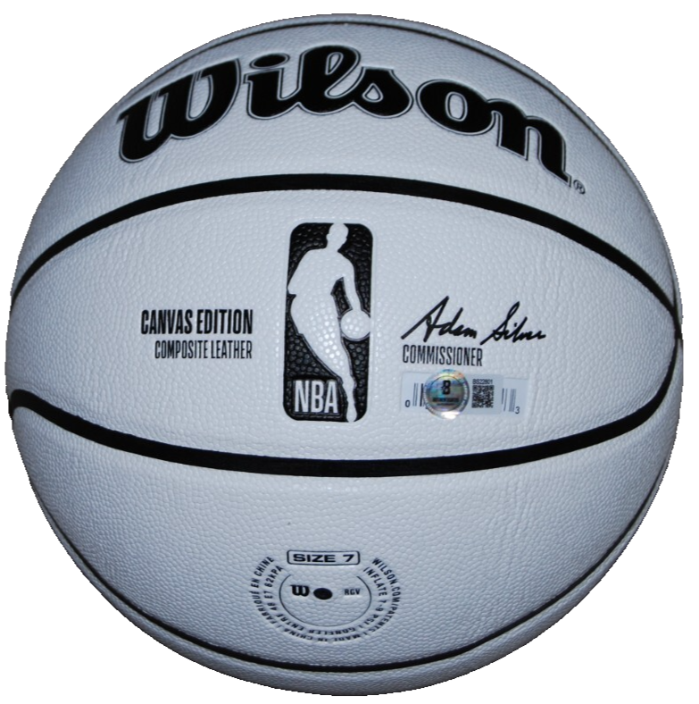 BOOGIE FLAND signed Wilson NBA basketball (FLORIDA GATORS) 2026 DRAFT BECKETT