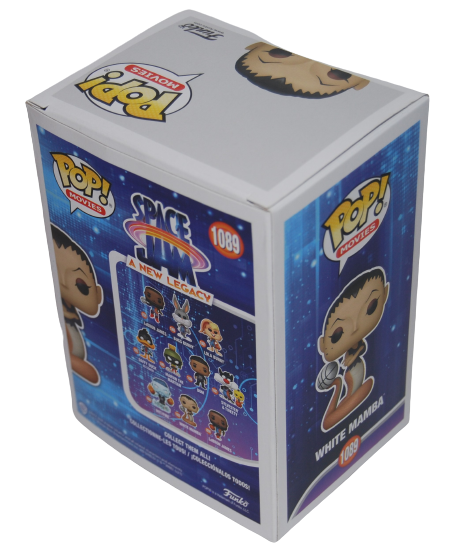 DIANA TAURASI signed (SPACE JAM) White Mamba Funko Pop #1089 BECKETT BAS BF87245