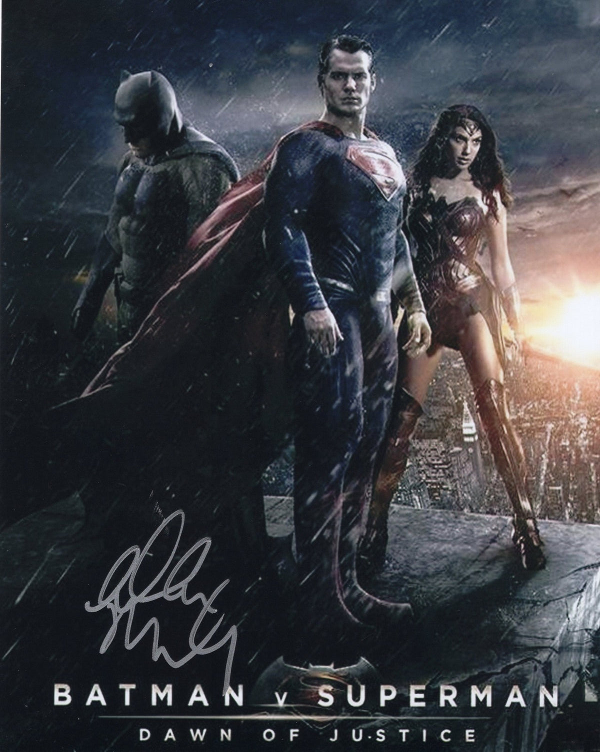 Callan Mulvey Batman vs Superman 300 Rise of a Empire Signed 8x10 Photo w/COA #4