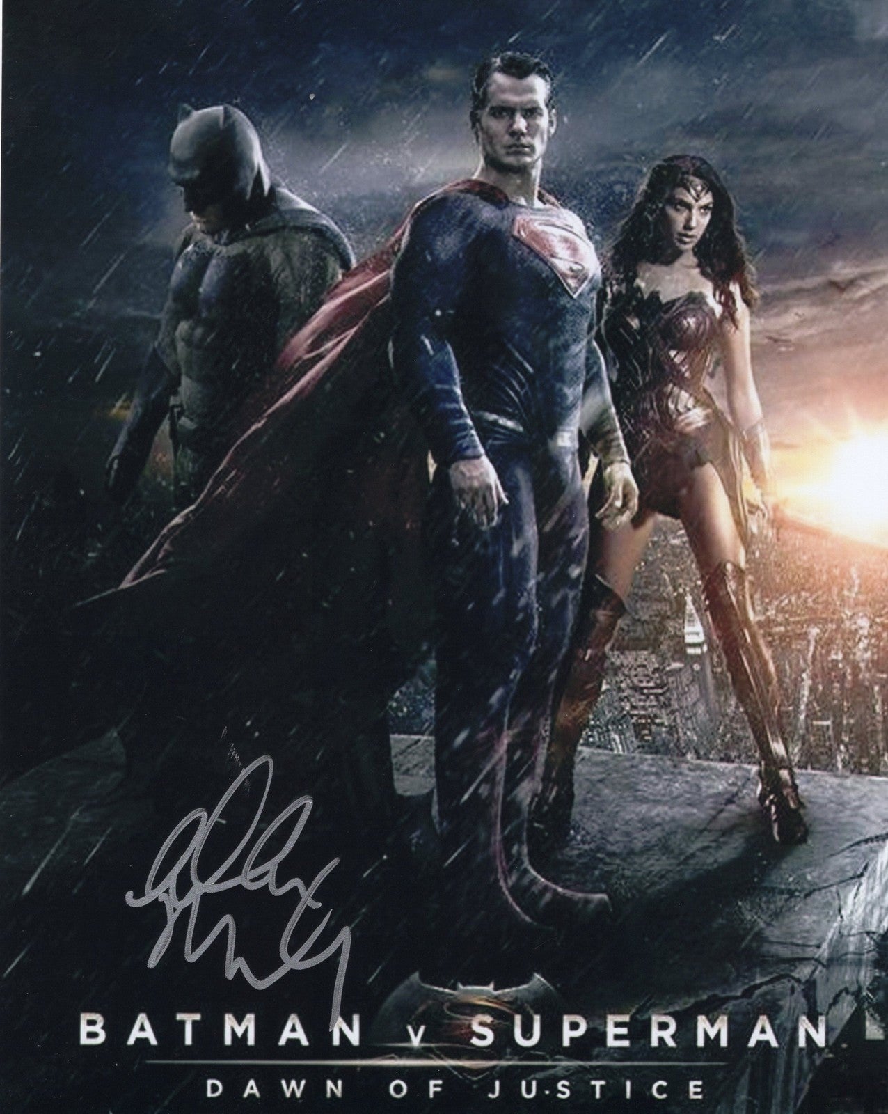 Callan Mulvey Batman vs Superman 300 Rise of a Empire Signed 8x10 Photo w/COA #4