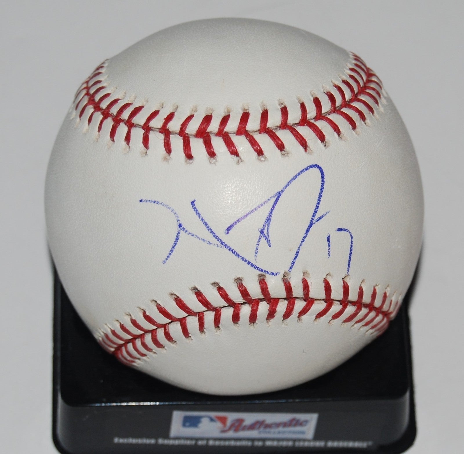 MIKE FONTENOT signed OML baseball *GIANTS* W/COA CUBS PHILLIES autographed #17
